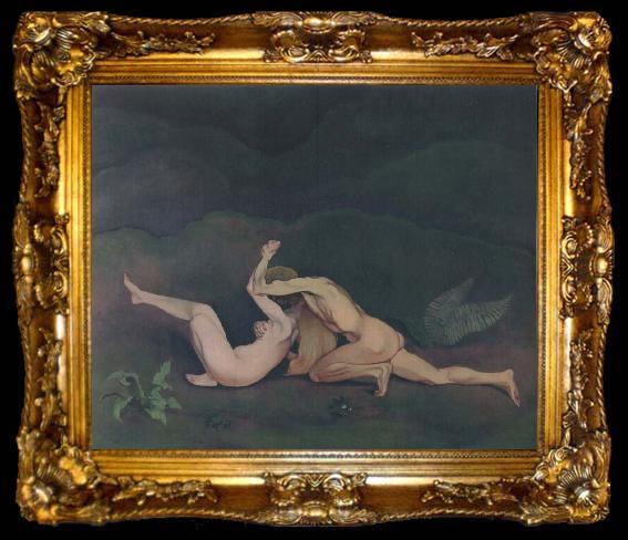 framed  Felix Vallotton Man and Woman, ta009-2